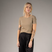 Essentials - Baby Tee - Camel Gold - The Laundry Room