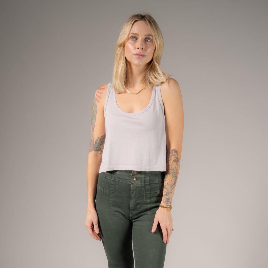 Essentials - Boxy Tank - Star Dust - The Laundry Room