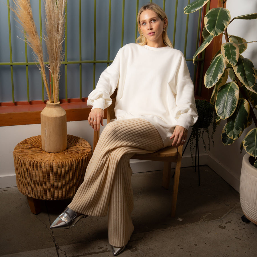 Essentials - Jump Jumper - White - The Laundry Room
