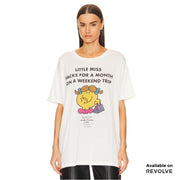 Little Miss Weekend Trip - Oversized Tee - White - The Laundry Room