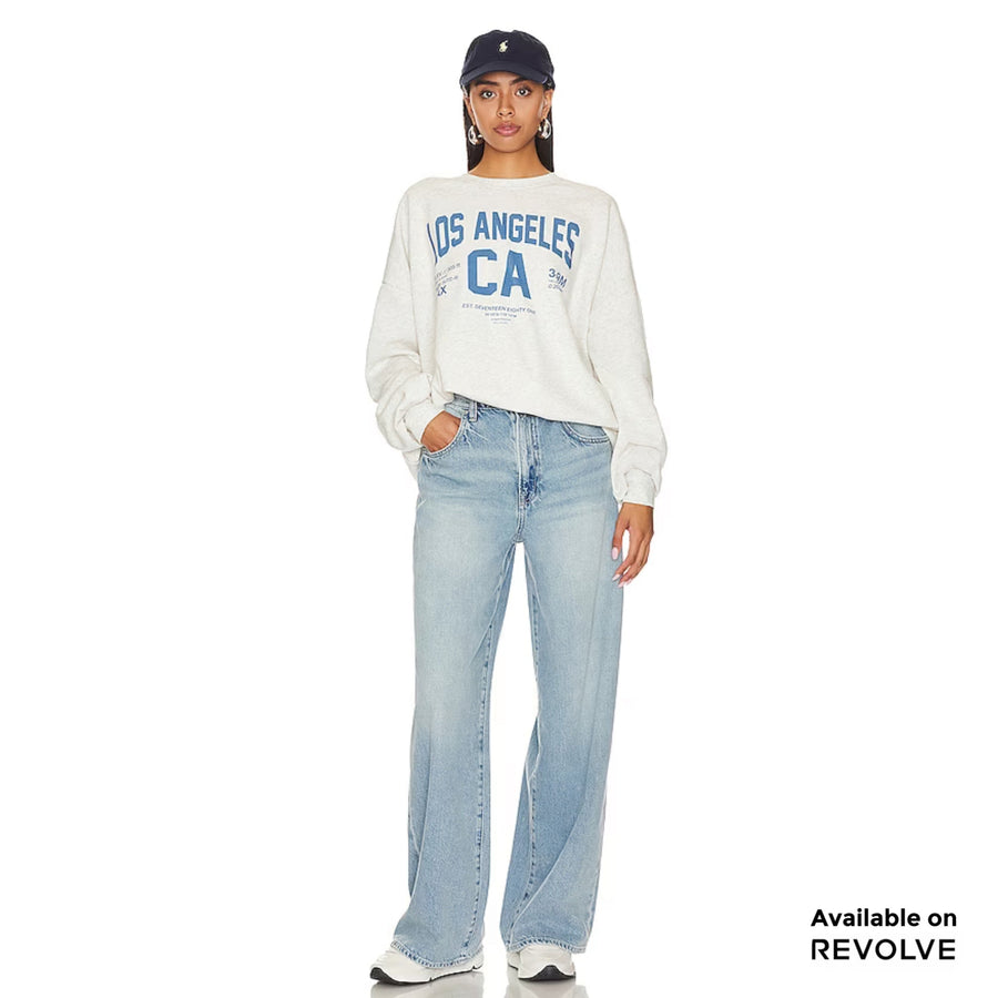 Welcome To Los Angeles - Jump Jumper - Pebble Heather - The Laundry Room