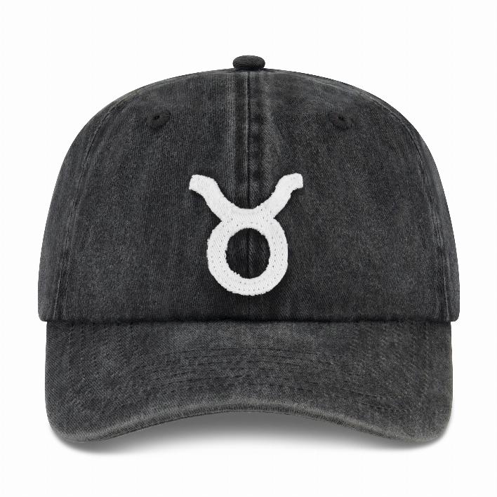 Vintage Taurus - Cap - Black Snow - The Laundry Room