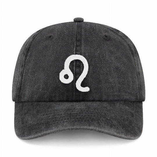 Vintage Leo - Cap - Black Snow - The Laundry Room
