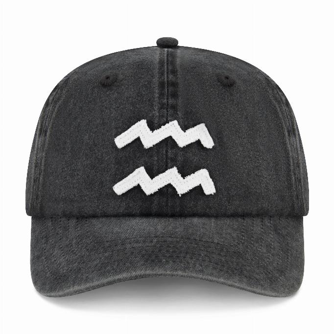 Vintage Aquarius - Cap - Black Snow - The Laundry Room