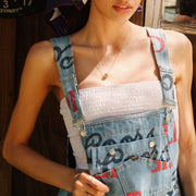 Coors Light Big Colors Logo - Printed Denim Shortall - Salton Sea - The Laundry Room