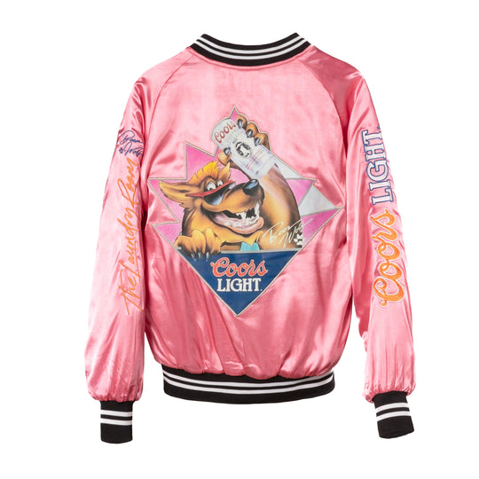 Beer Wolf Time - Stadium Jacket - Blush Pink Blush Pink / XS