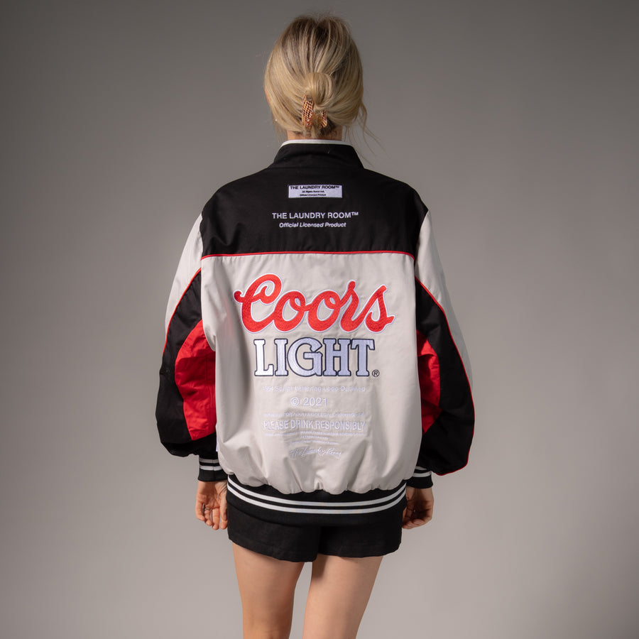 Coors Light Official Tm - Racing Jacket - Black Black / XS