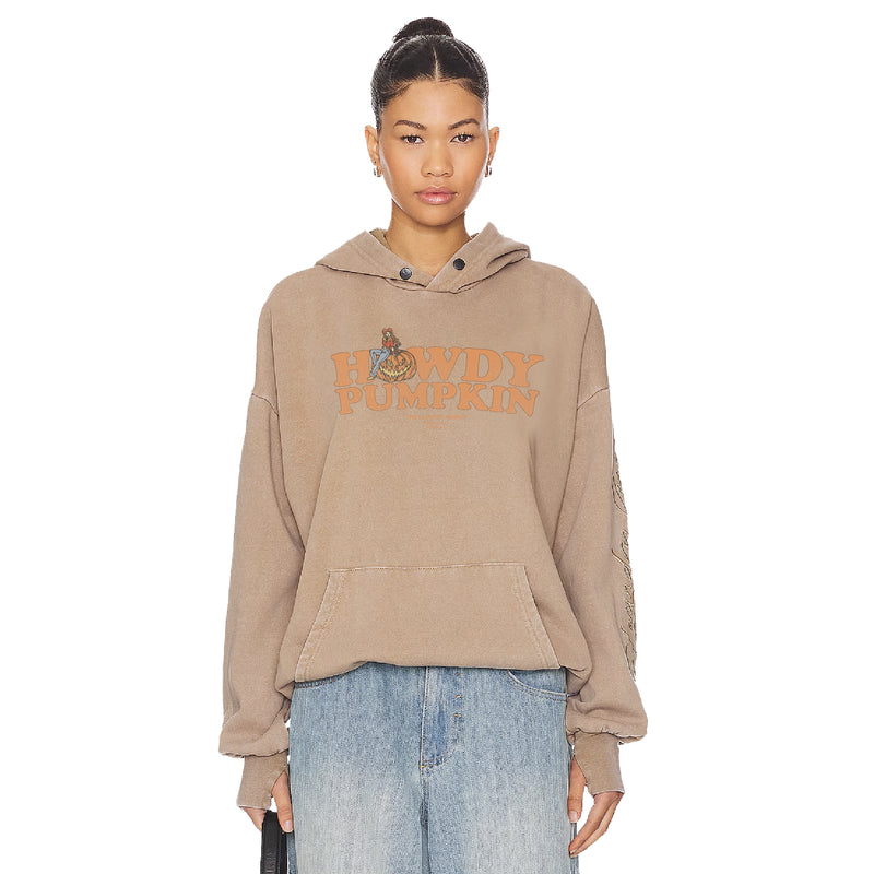 Oh Howdy Pumpkin - Hideout Hoodie - Camel Gold - The Laundry Room
