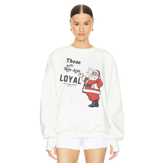 Ain't Loyal - Short Jumper - White - The Laundry Room