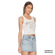 New York - Rib Tank - White White / XS