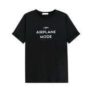Airplane Mode - Oversized Tee - Black - The Laundry Room