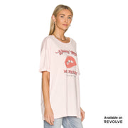 Frisky - Oversized Tee - Blush Pink Blush Pink / XS