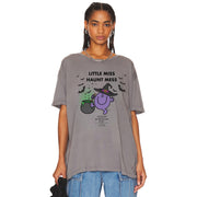 Little Miss Haunt Mess - Oversized Tee - Gravity Grey - The Laundry Room