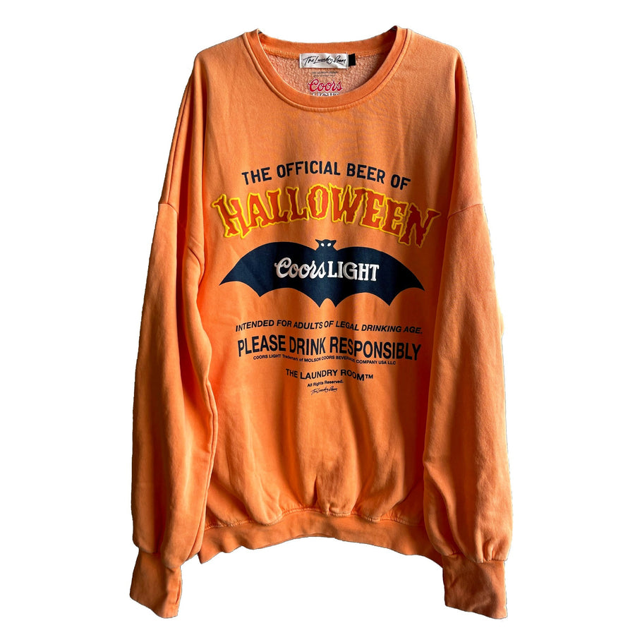 Coors Light Official Halloween  - Jump Jumper - Orange Snow - The Laundry Room