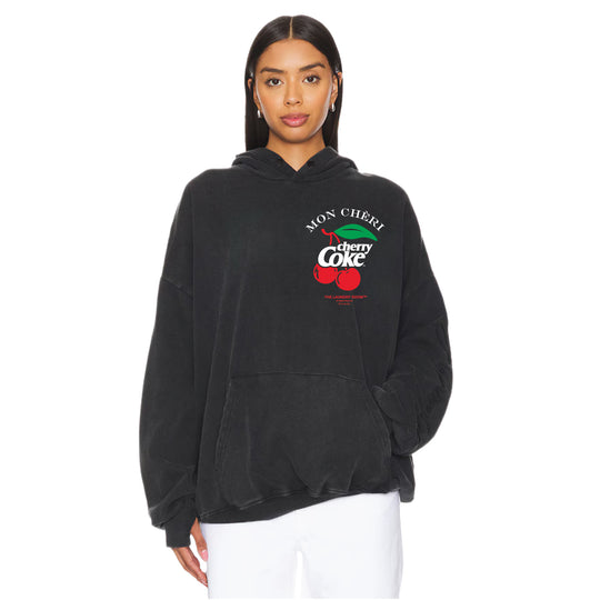 Mon Cheri Cherry Coke Branch - Hideout Hoodie - Black Snow - The Laundry Room