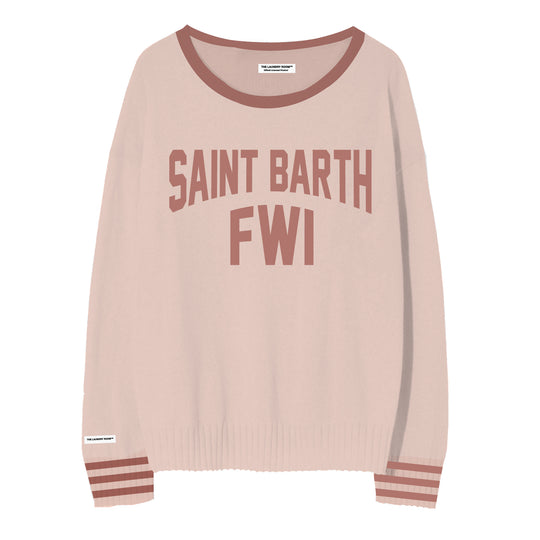 Saint Barth FWI - Cashmere Sweater - Blush Pink - The Laundry Room