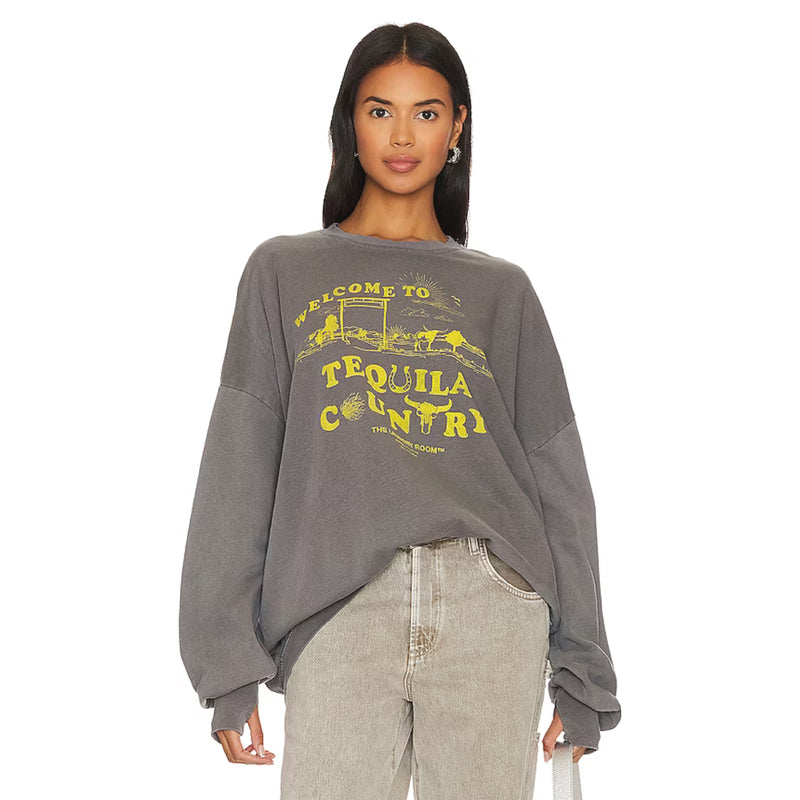 Tequila Country - Jump Jumper - Gravity Grey - The Laundry Room