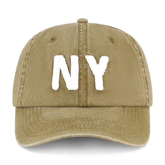 NY - Trucker Hat - Camel Gold - The Laundry Room