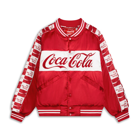 Team Coca Cola - Stadium Jacket - Red & Black & White - The Laundry Room