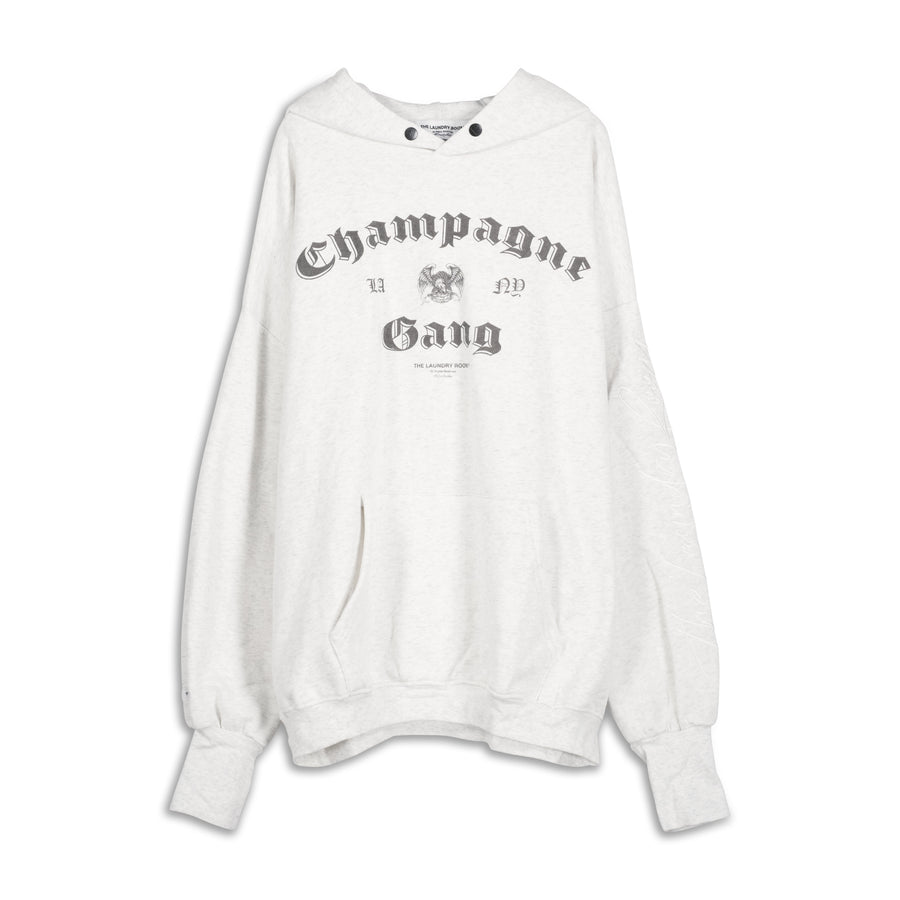 Champagne Gang - Hideout Hoodie - Pebble Heather - The Laundry Room