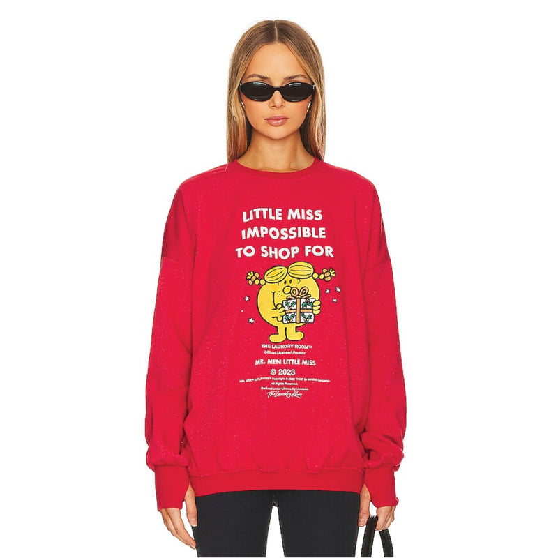 Little Miss Impossible - Jump Jumper - Vintage Red - The Laundry Room