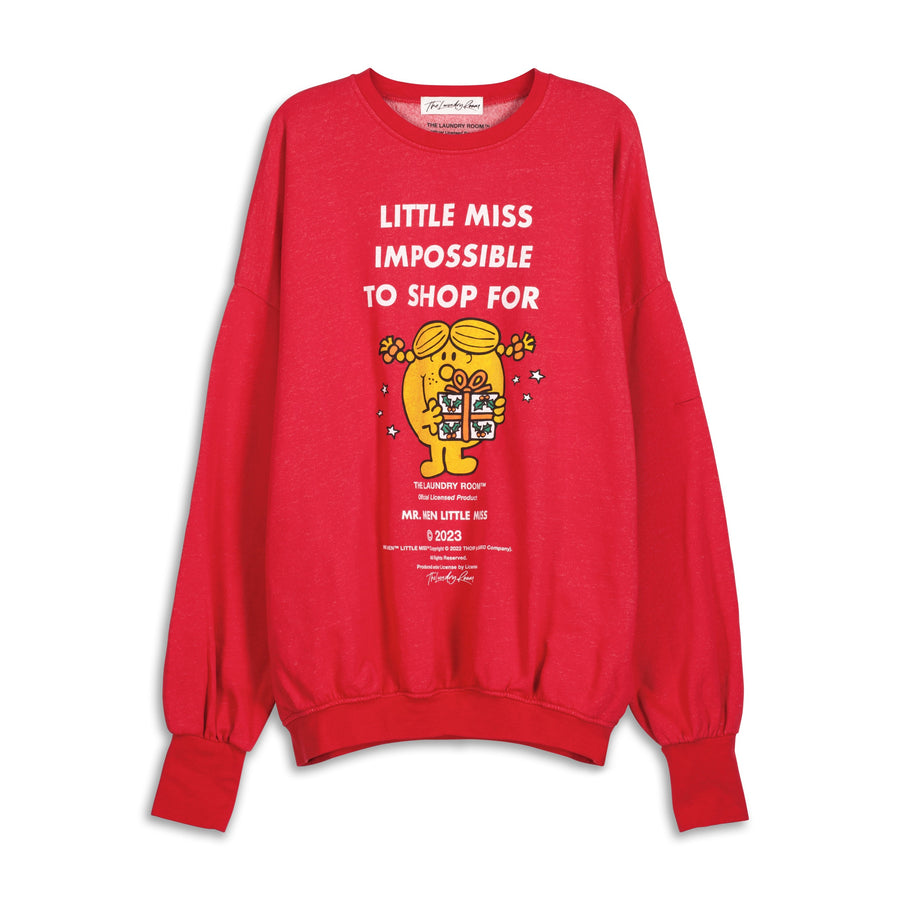 Little Miss Impossible - Jump Jumper - Vintage Red - The Laundry Room