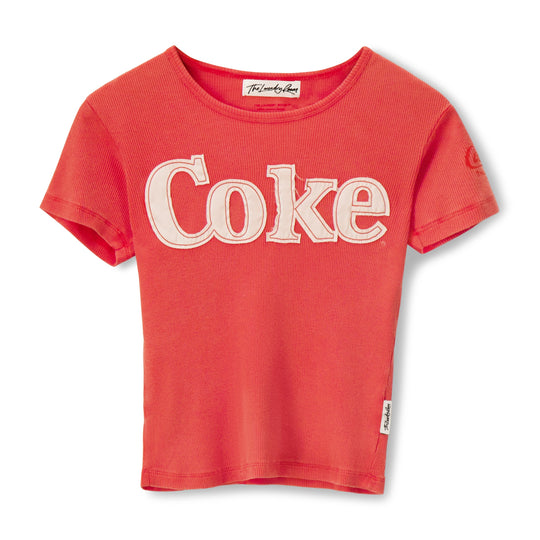 Coke Patchwork - Baby Tee - Red - The Laundry Room