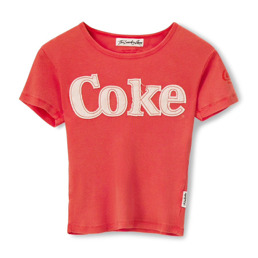 Coke Patchwork - Baby Tee - Red - The Laundry Room