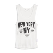 Welcome To New York - Rib Tank - White - The Laundry Room