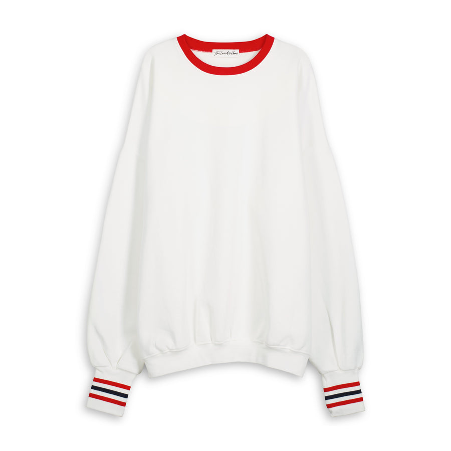 Essentials - Jump Jumper - White & Red - The Laundry Room