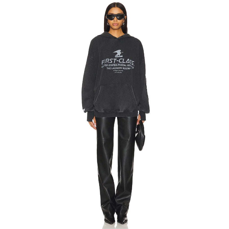 First Class Official TM - Hideout Hoodie - Black Snow - The Laundry Room