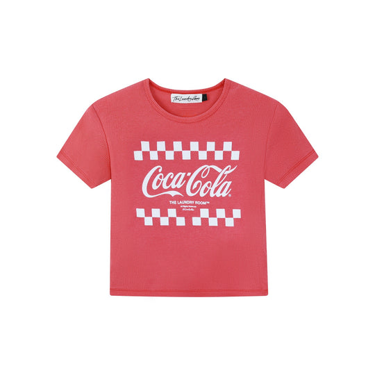 Team Coca Cola - Baby Tee - Vintage Red - The Laundry Room