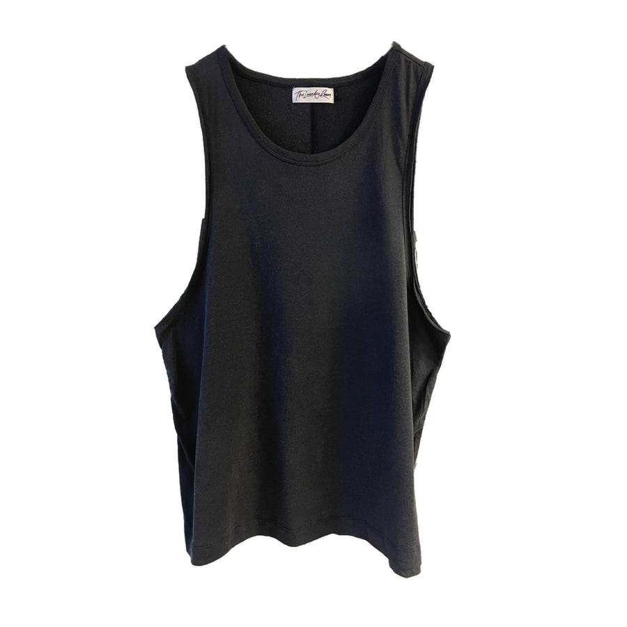 Essentials - Papa Tank - Black Snow - The Laundry Room