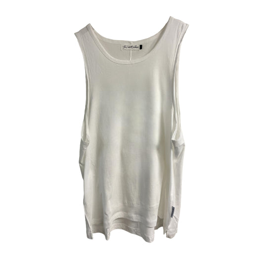 Essentials - Papa Tank - White - The Laundry Room