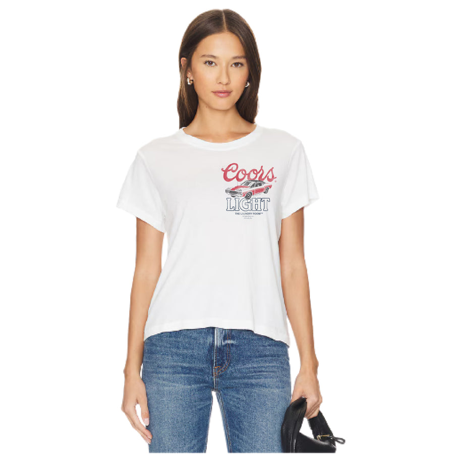 Coors Racing SMU - Perfect Tee - White - The Laundry Room