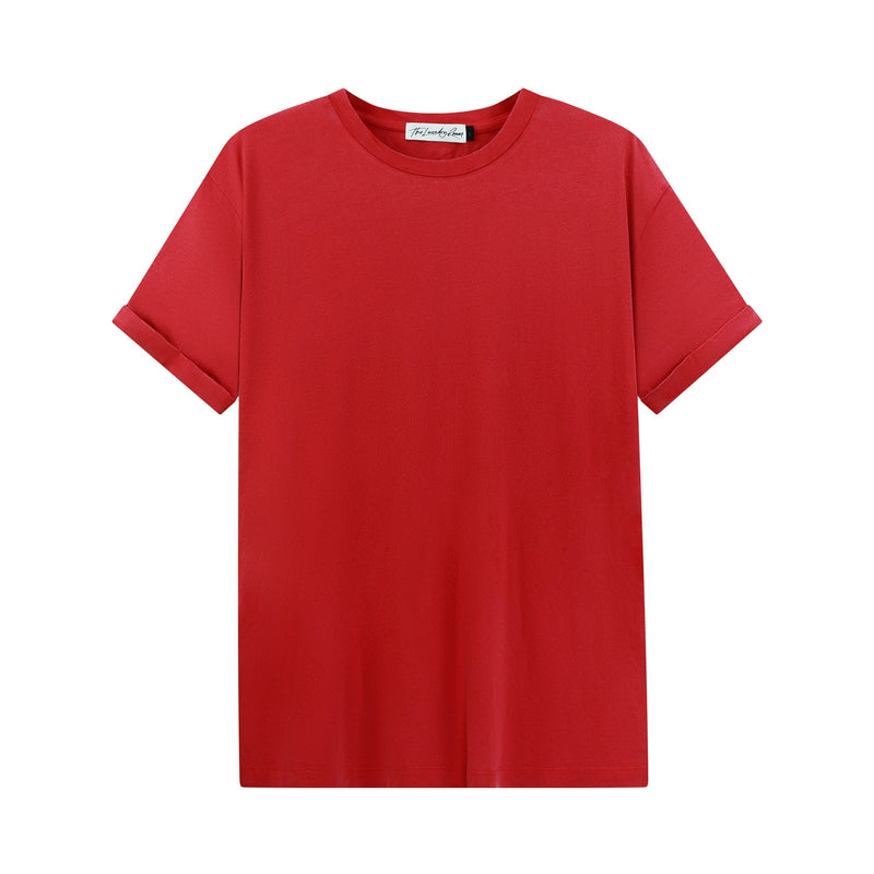 Essentials - Oversized Tee - Vintage Red - The Laundry Room