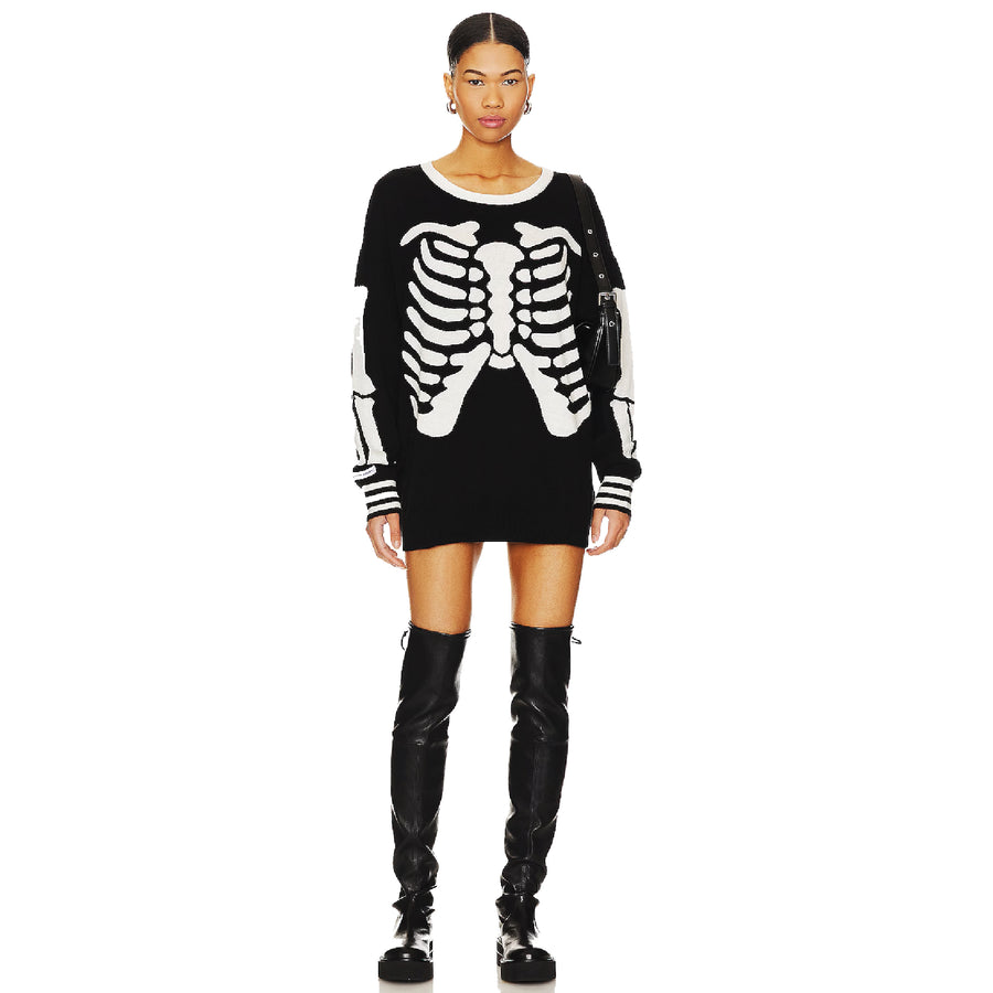 Skully Cashmere - Cashmere Sweater - Black - The Laundry Room