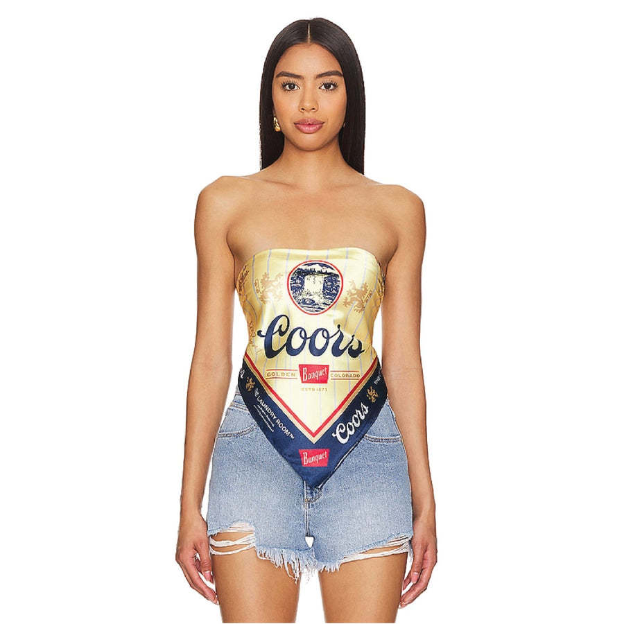 Coors Heritage - Silky Bandana - Yellow Belly - The Laundry Room