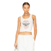 Coca Cola Rock & Roll - Rib Tank - White - The Laundry Room