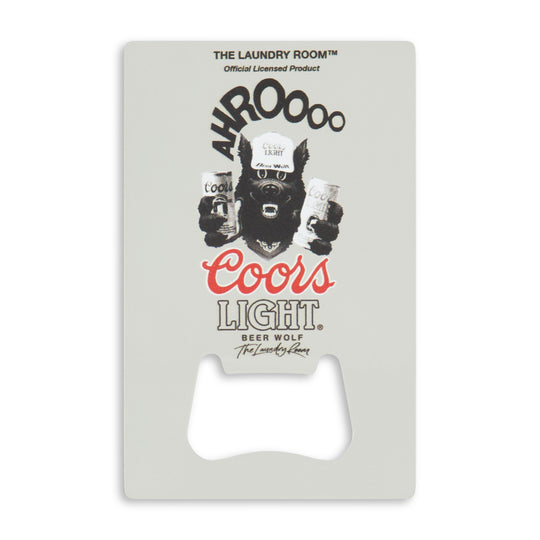 Coors Light Official TM - Bottle Opener - Silver