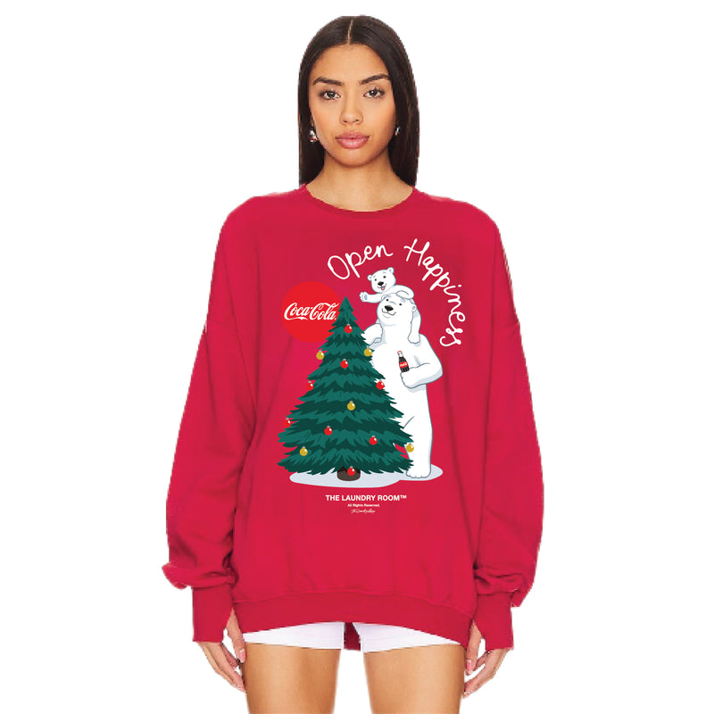 Open Happiness Tree - Jump Jumper - Vintage Red - The Laundry Room
