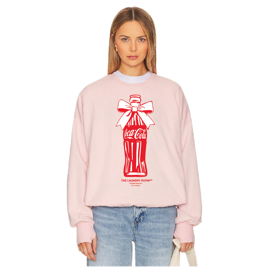 Coca-Cola Bow - Jump Jumper - Blush Pink