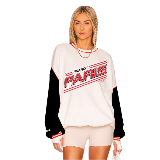 Paris Sportif - Jump Jumper - White & Black - The Laundry Room