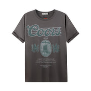 Coors Original 40Z - Oversized Tee - Gravity Grey - The Laundry Room