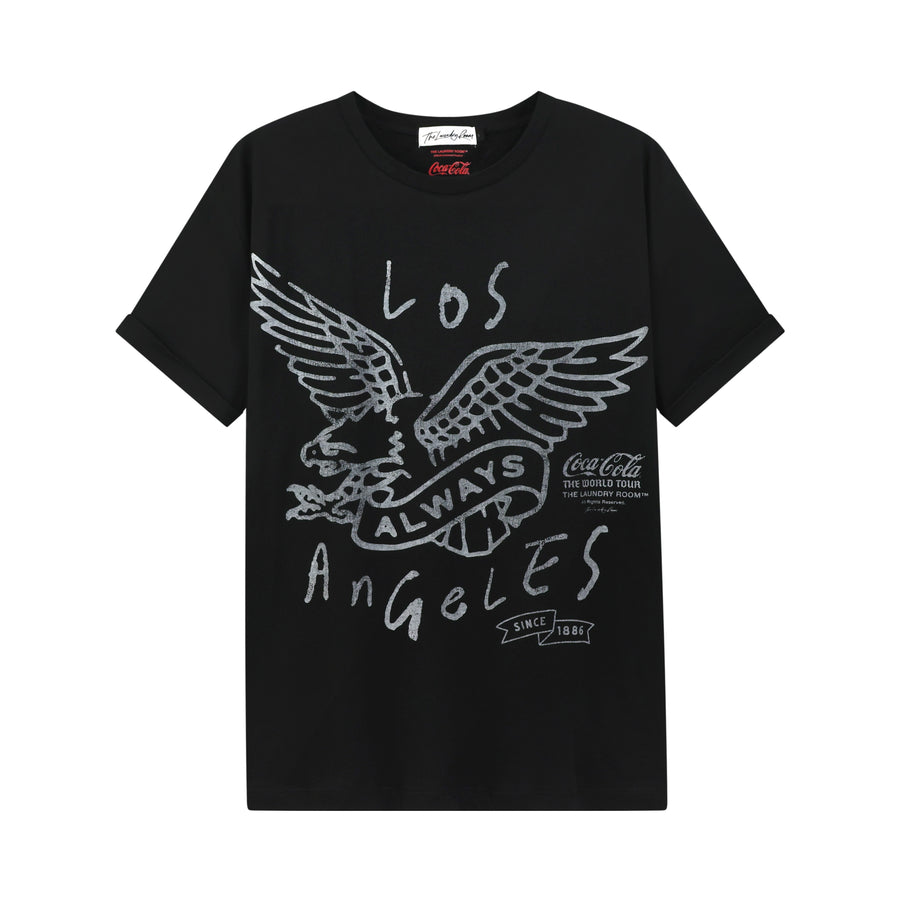 Always Los Angeles - Oversized Tee - Black - The Laundry Room