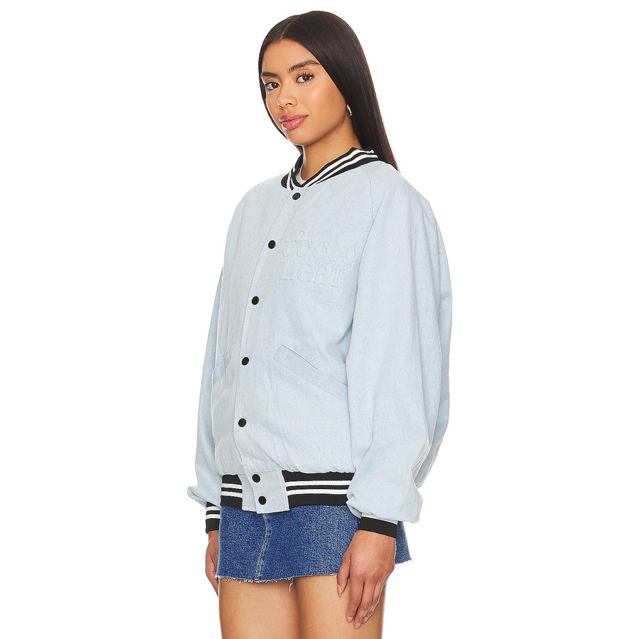 Coors Light Ghost - Stadium Denim Jacket - Chambray Blue - The Laundry Room