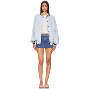 Coors Light Ghost - Stadium Denim Jacket - Chambray Blue - The Laundry Room