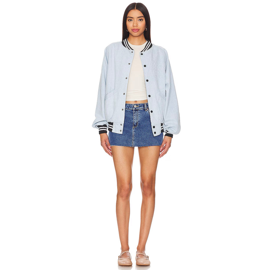 Coors Light Ghost - Stadium Denim Jacket - Chambray Blue - The Laundry Room