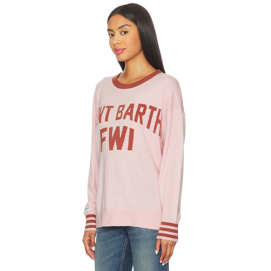 Saint Barth FWI - Cashmere Sweater - Blush Pink - The Laundry Room