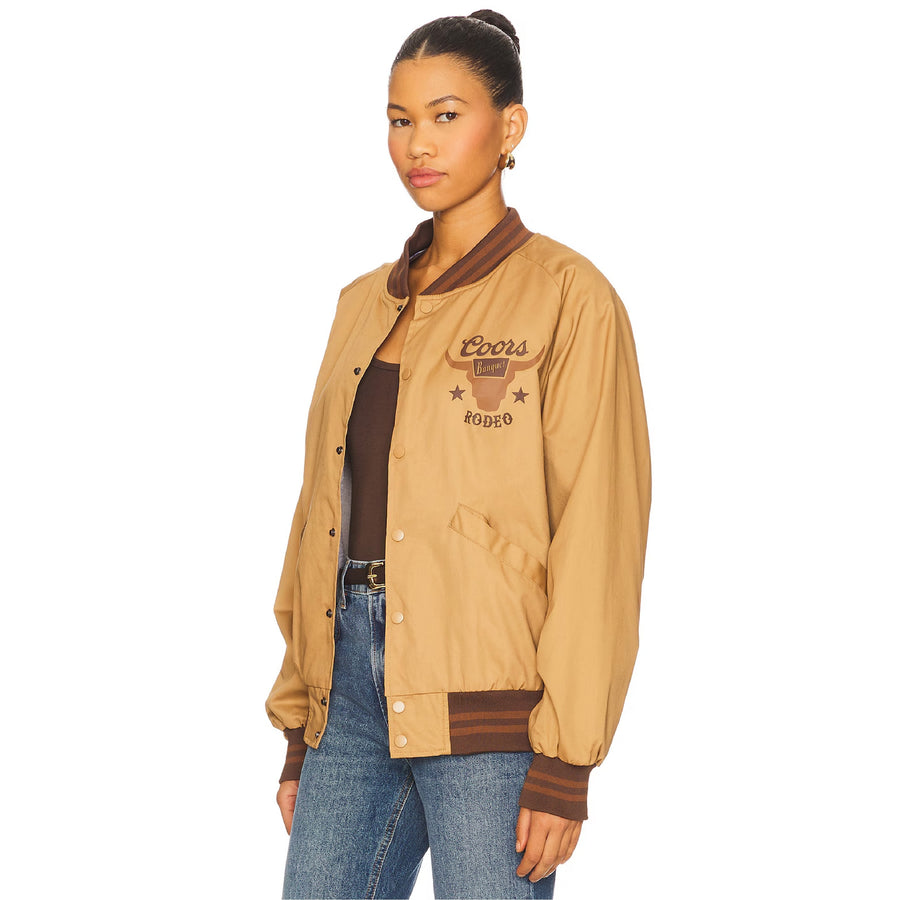 Coors Banquet Rodeo - Racing Jacket - Camel Gold - The Laundry Room